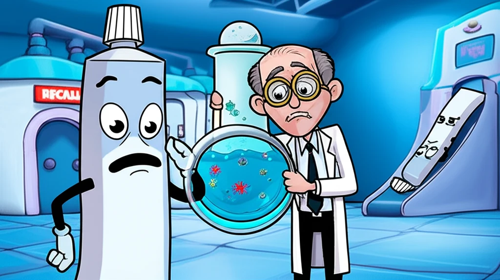 사용 중인 2080 데일리케어 치약 ..