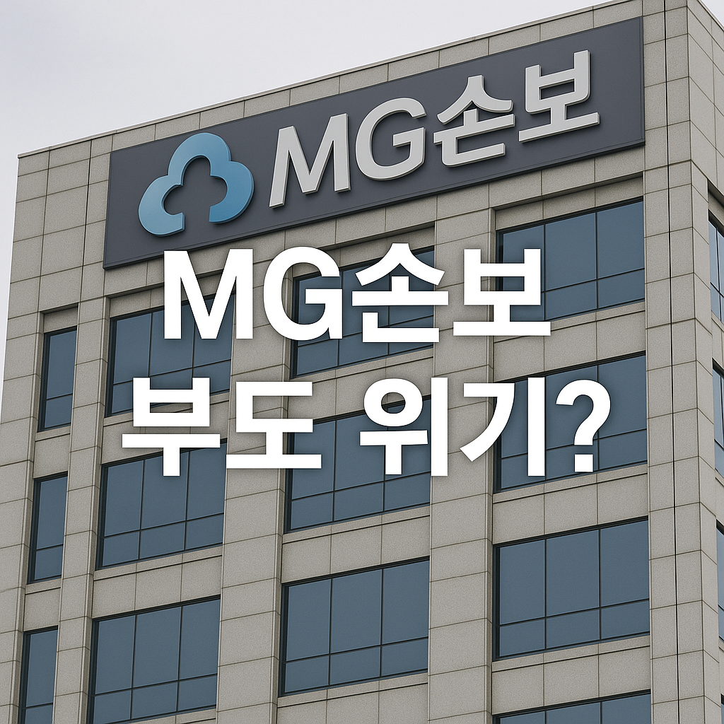 MG손해보험 사태 총정리 - 부도 위기 배경부터 해결 방향까지