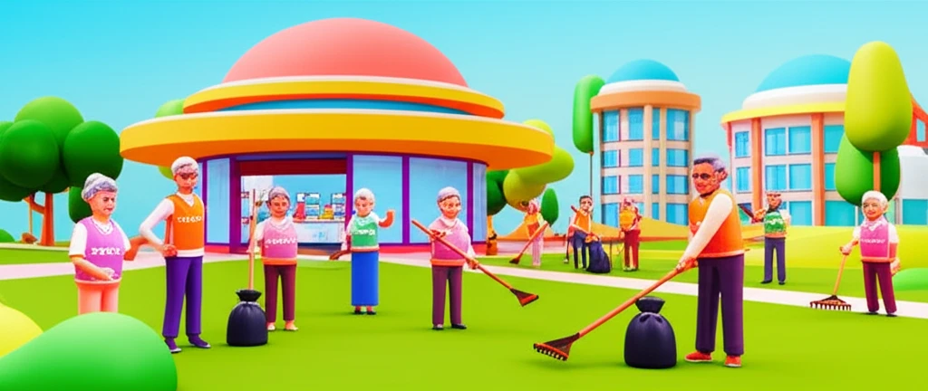 진안군 노인일자리 전담기관 시니어클럽..