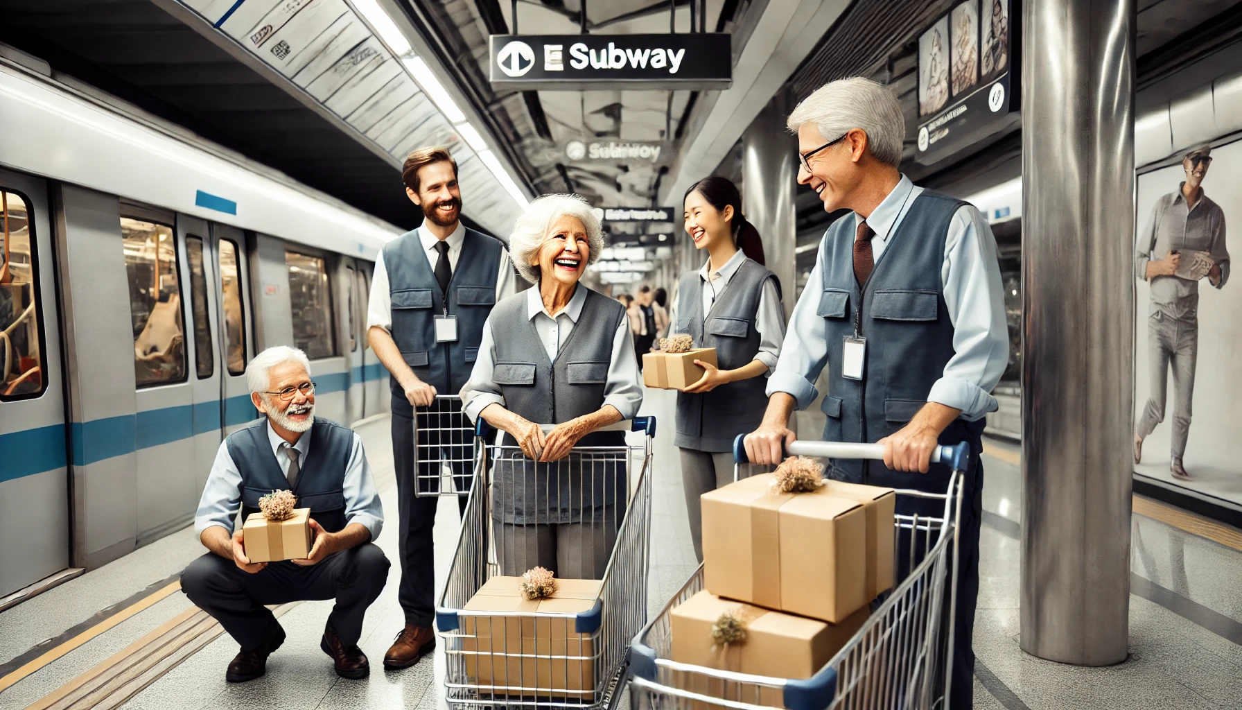 실버택배 관련 이미지