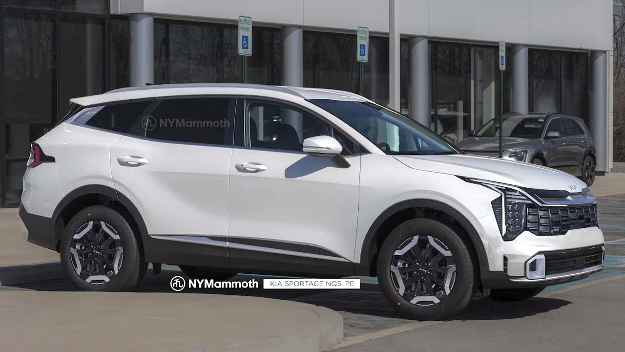 기아 스포티지 페이스리프트 예상도