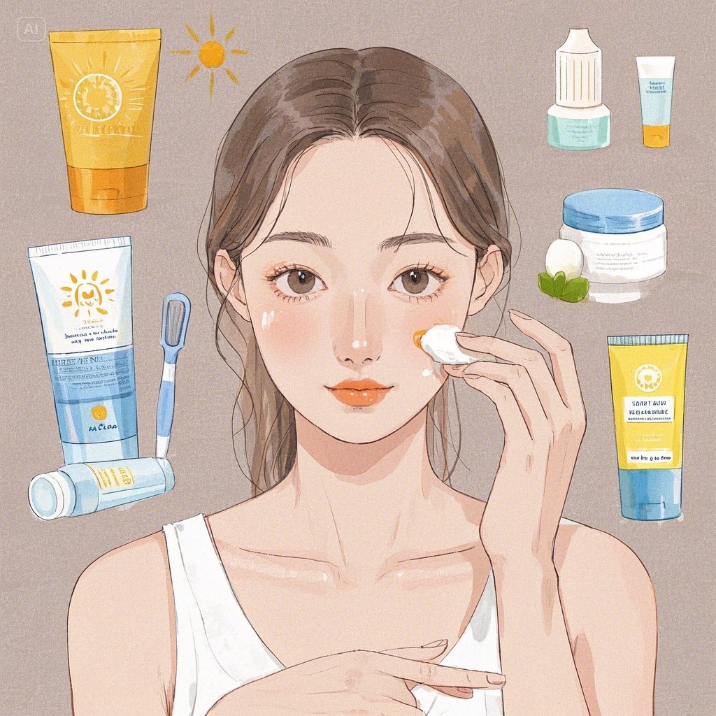 선크림 잘 바르는 법과 주의할 점