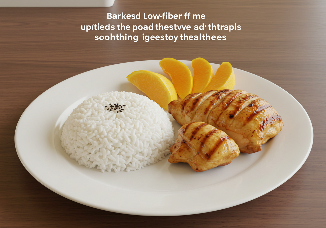 저섬유질 식단이란 무엇일까? 5가지 구성법