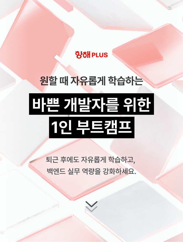 1인 개발자를 위한 백엔드 부트캠프, 할인코드 있어요!