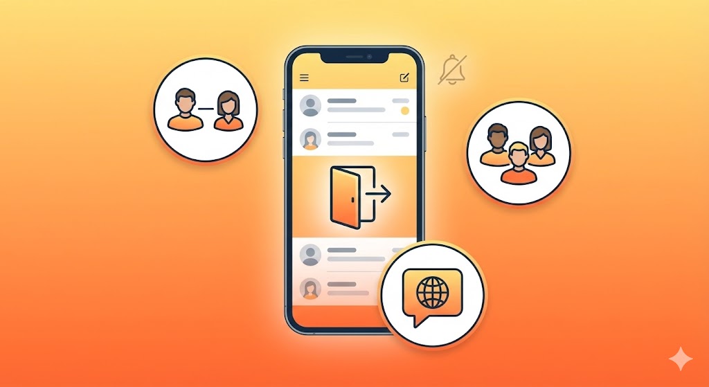 카톡 1:1 대화방 나가기, 상대방이 알 수 있을까?