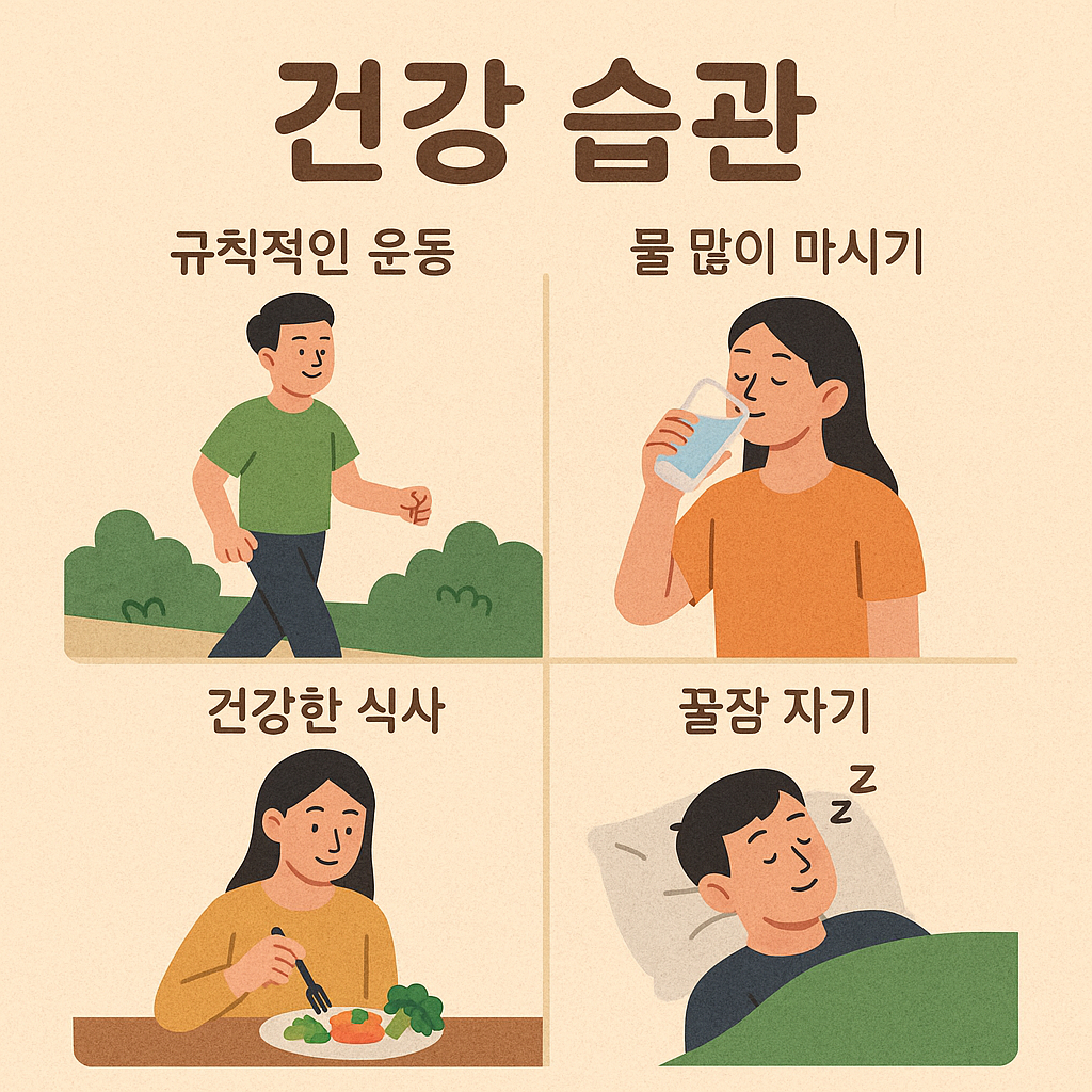 건강관리 생활습관 7가지