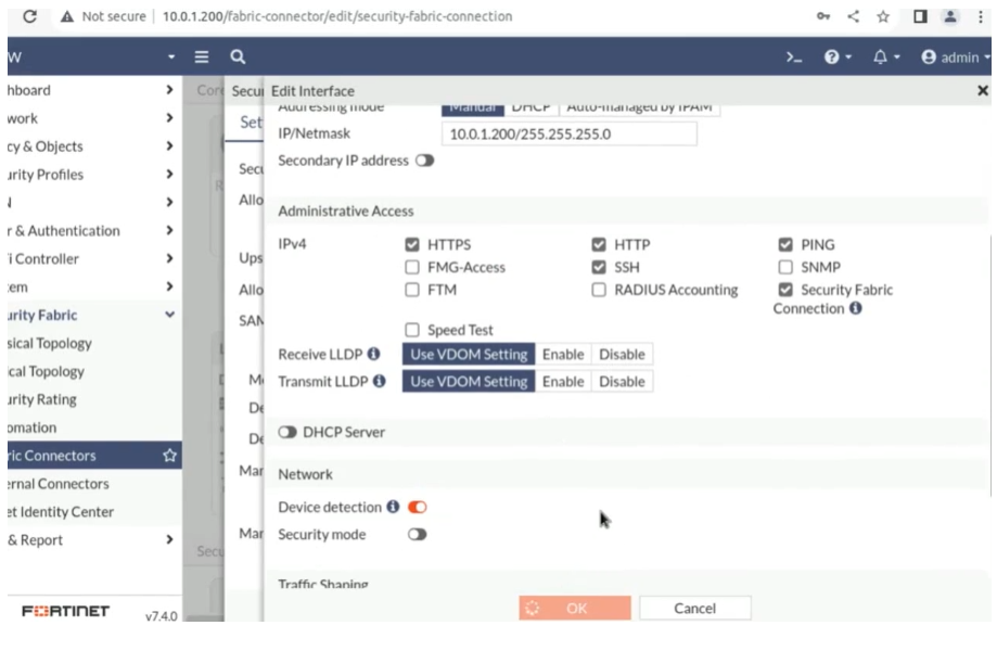 FortiAnalyzer 연동