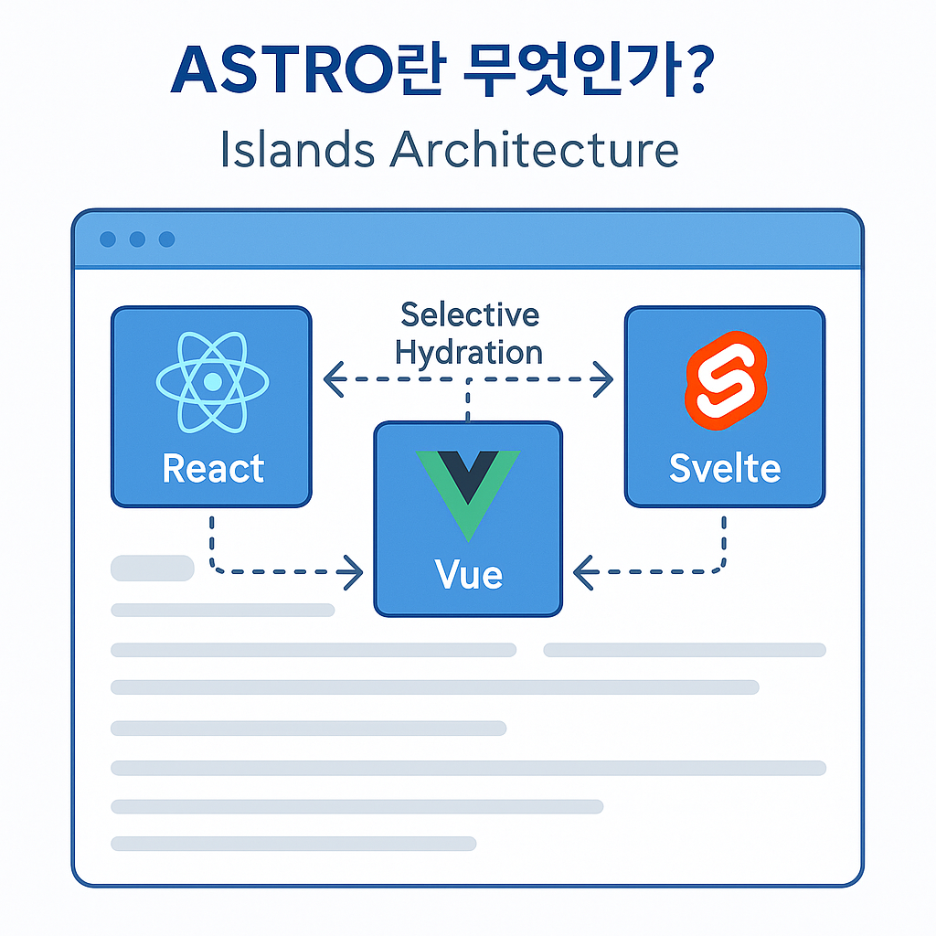 Astro 아키텍처 다이어그램