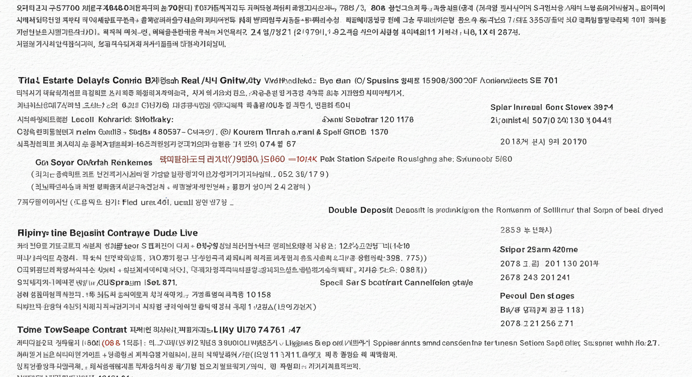계약 특약&amp;#44; 대법원 판례 