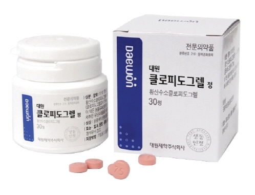 클로피도그렐 약 사진