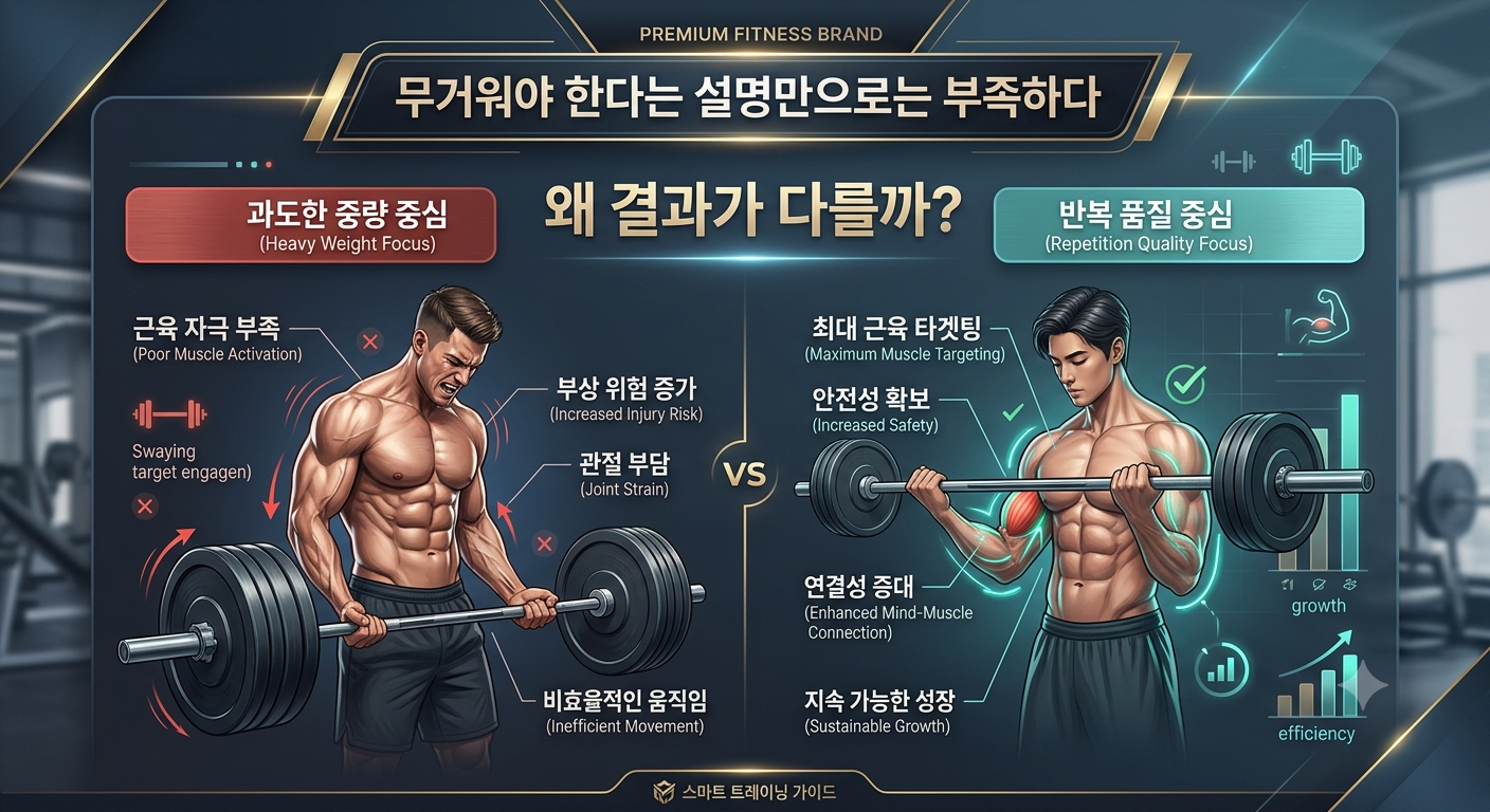 무거워야 한다는 설명만으로는 부족하다