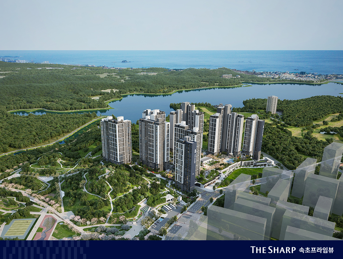 더샾 속초프라임뷰-메인조감도