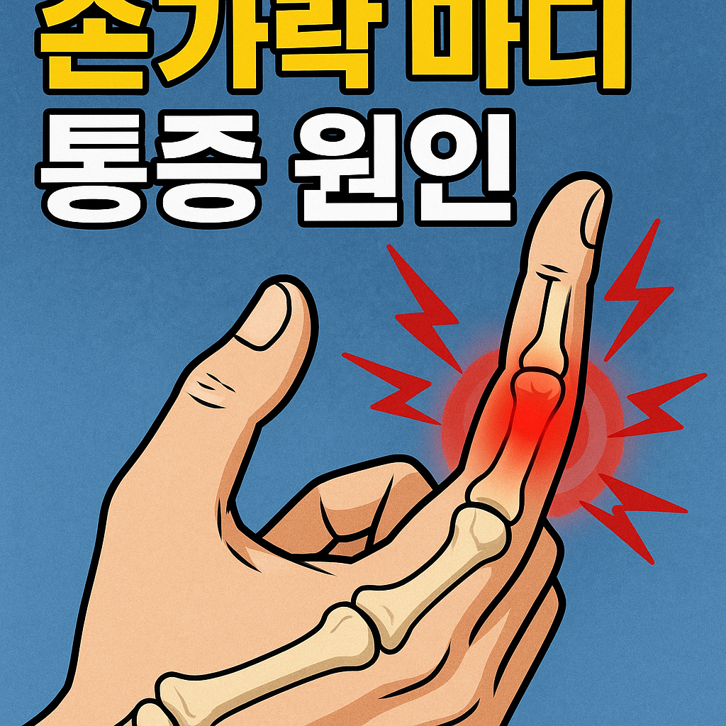 손가락 마디 통증 원인