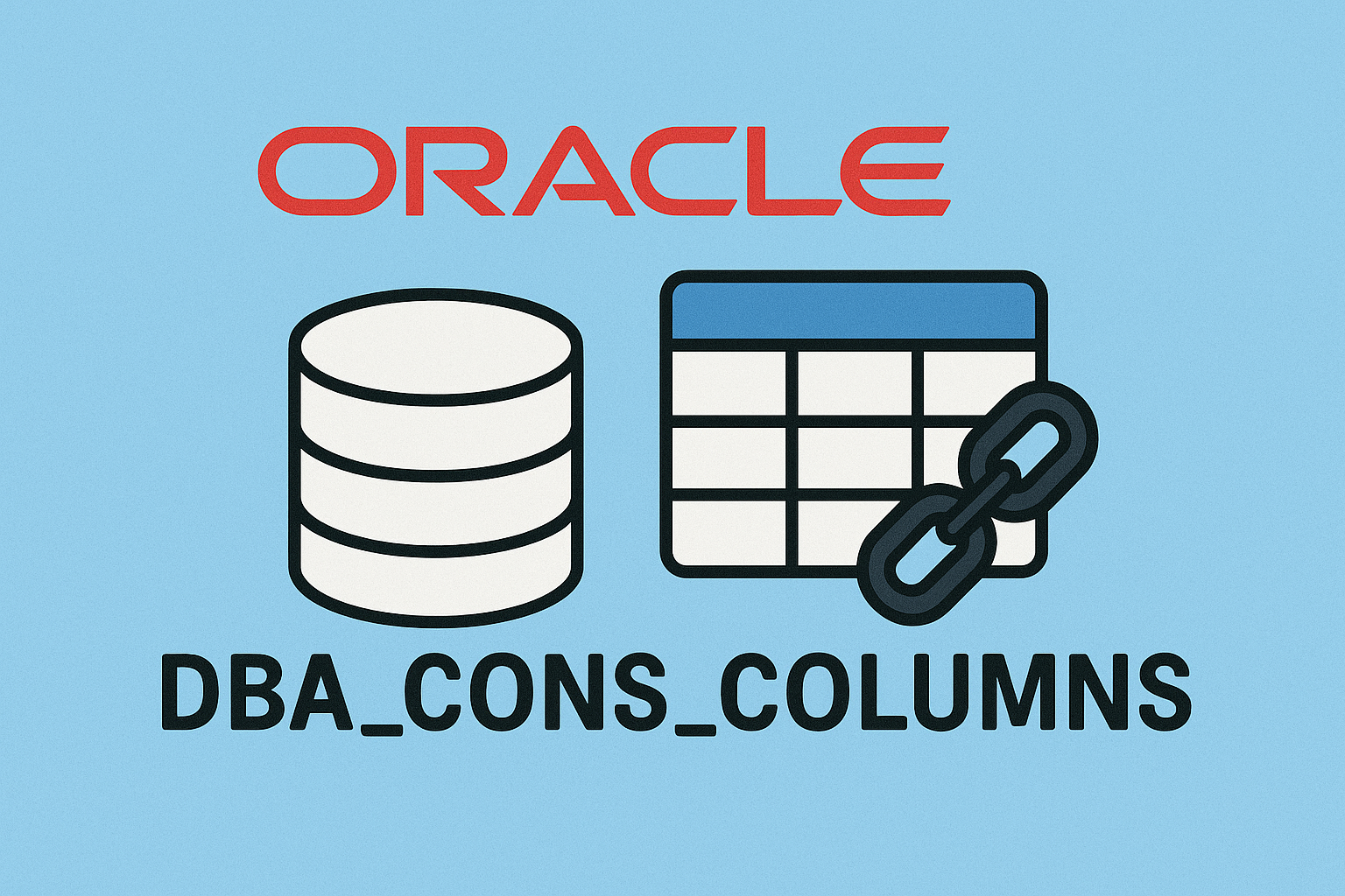 DBA_CONS_COLUMNS