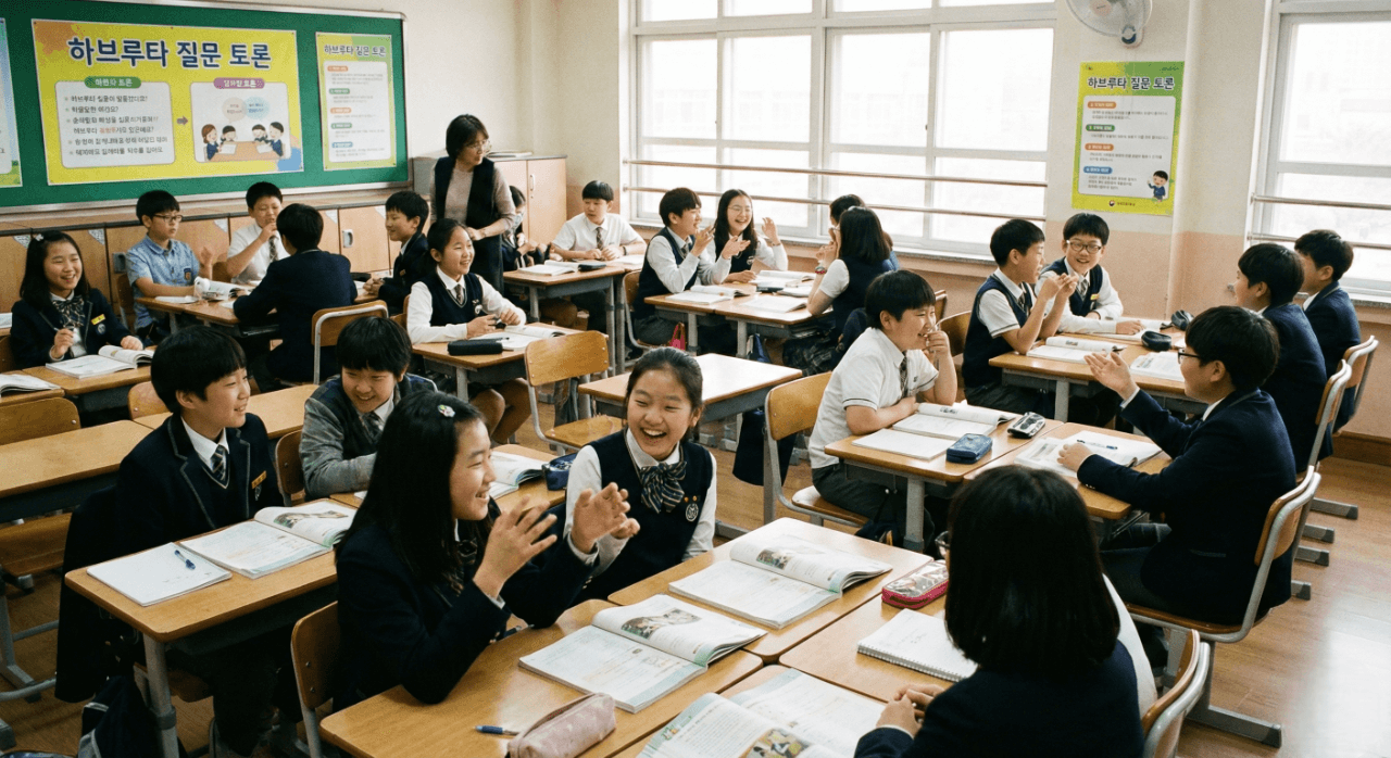 질문이 있는 교실, 하브루타 교육법.대구하브루타수업,부산하브루타수업,국내하브루타도입