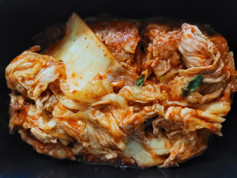 피코크 조선호텔 썰은 포기김치