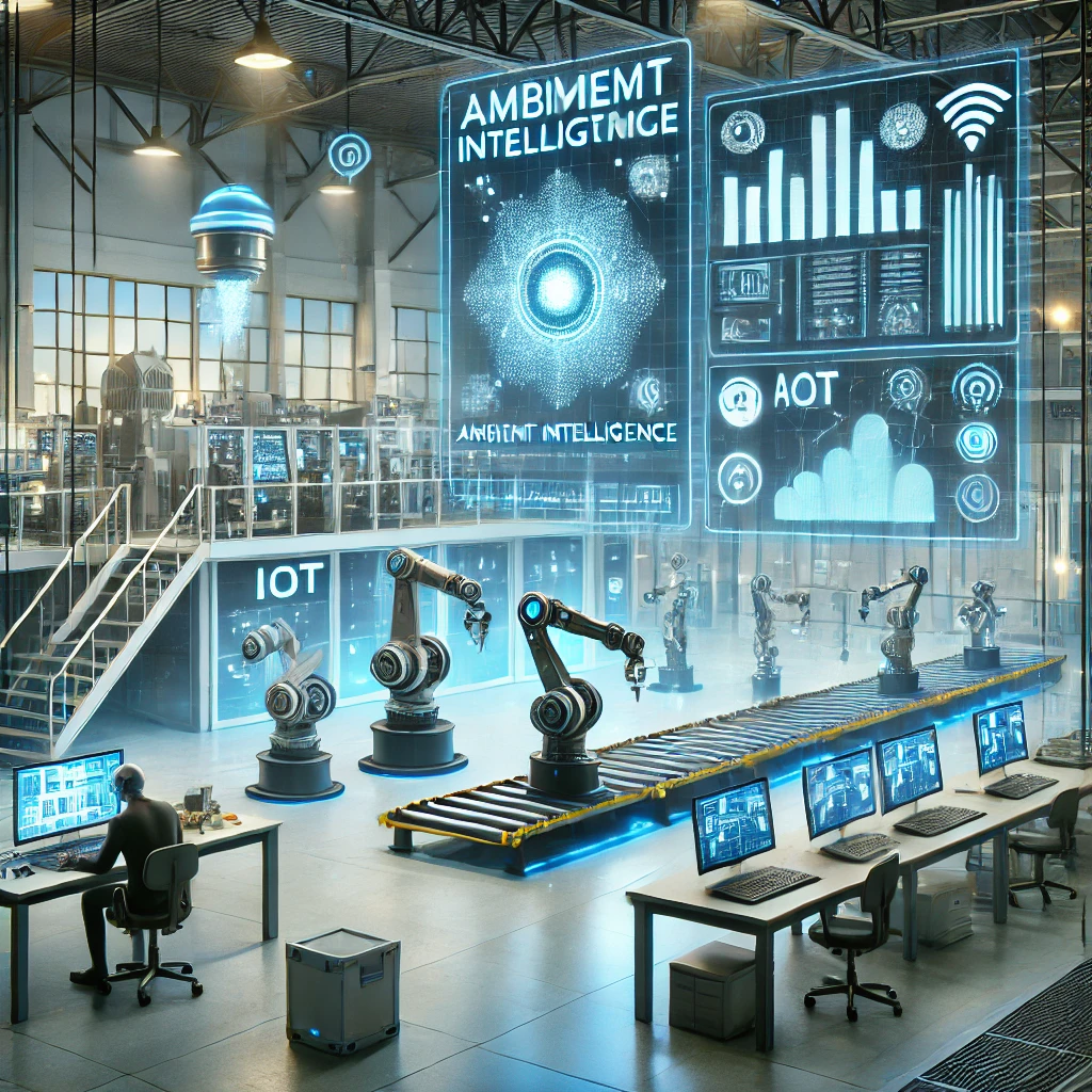 스마트 공장 예시 이미지