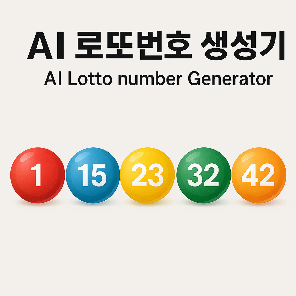 AI 로또번호 자동생성기
