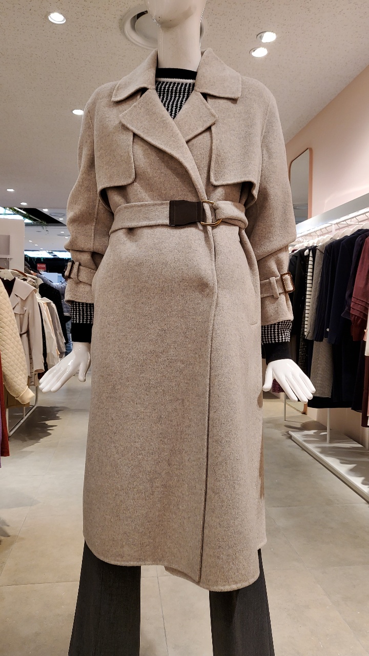 JJ지고트 울 캐시미어 트렌치 스타일 코트 GLBM0CT91