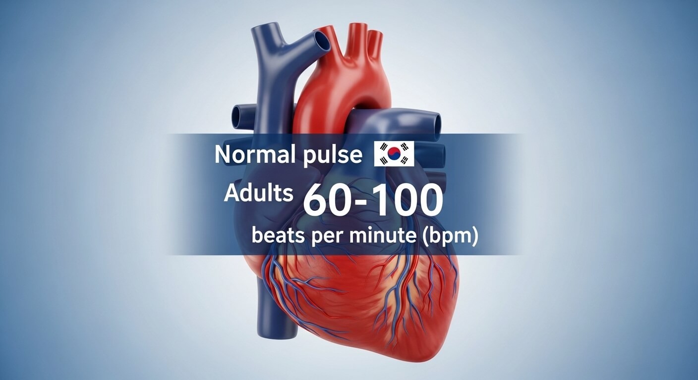 맥박 정상범위