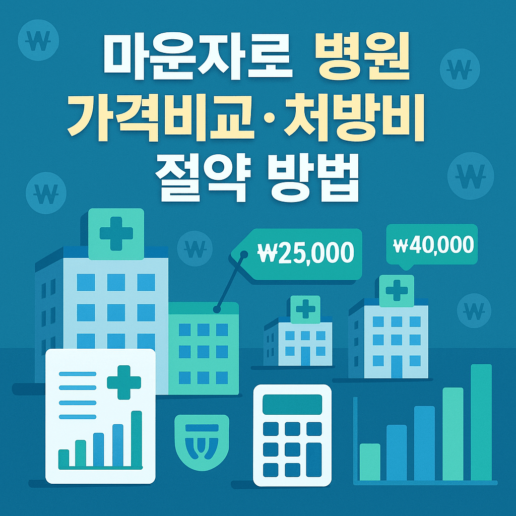 마운자로 병원 가격비교·처방비 절약 방법 (2025년 최신)