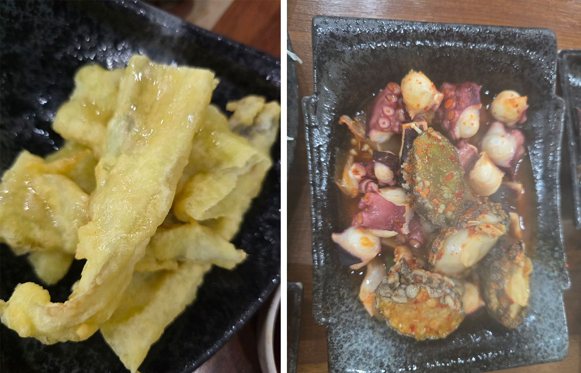 갈치 튀김과 조림