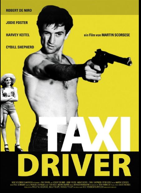 영화 택시 드라이버 포스터.