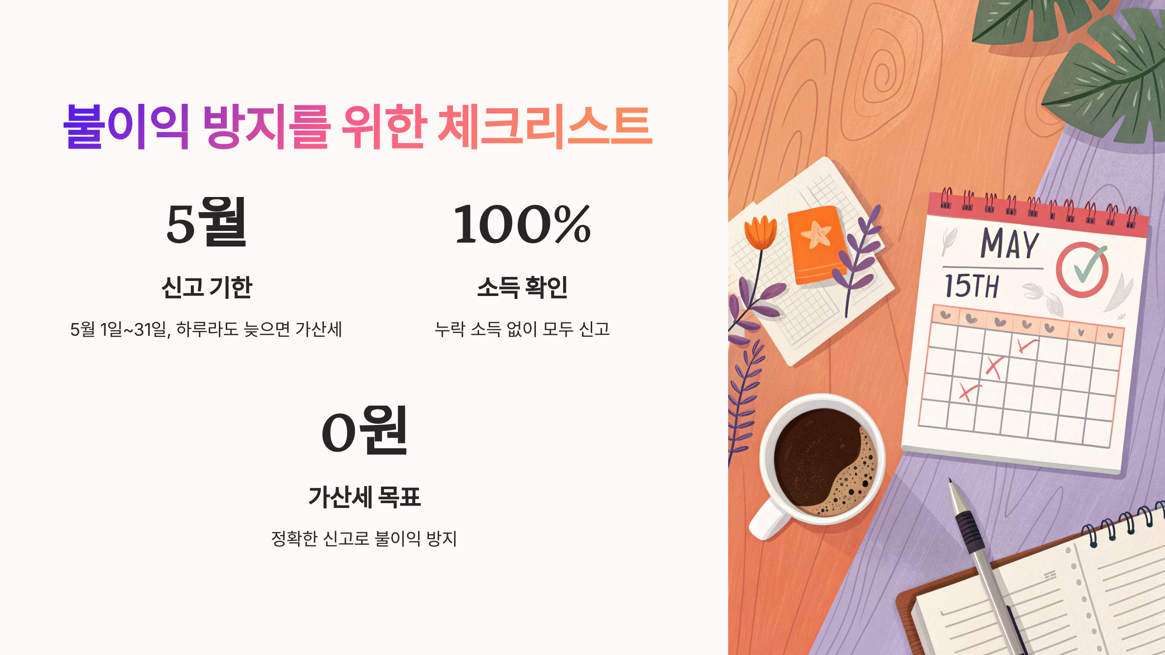 📎 불이익 방지를 위한 체크리스트