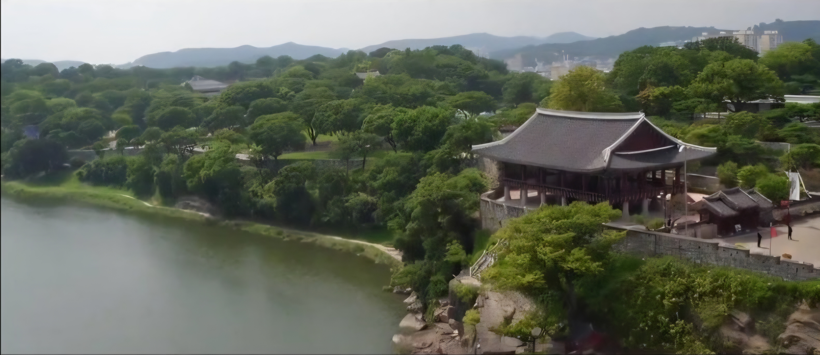촉성루 전경