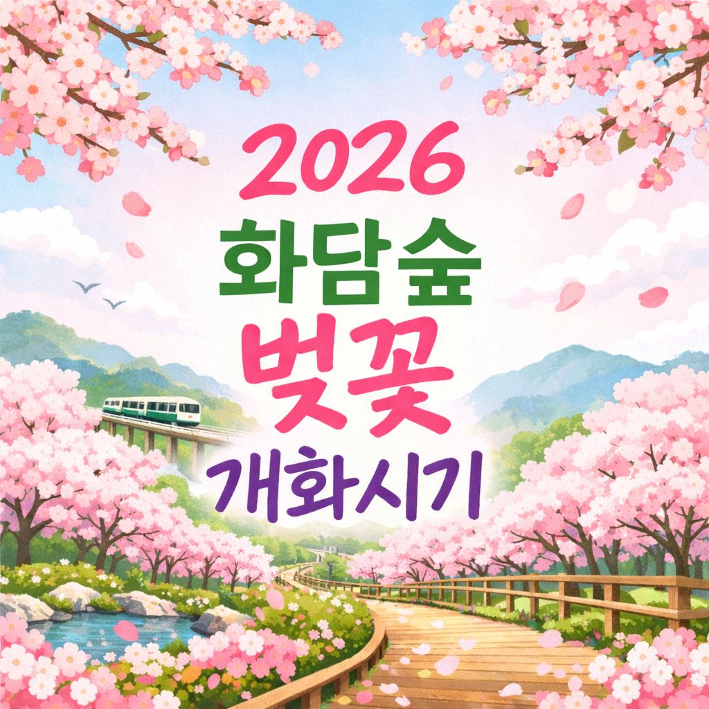 2026 화담숲 벚꽃 개화시기 + 예약 꿀팁 (실제 방문 후기)