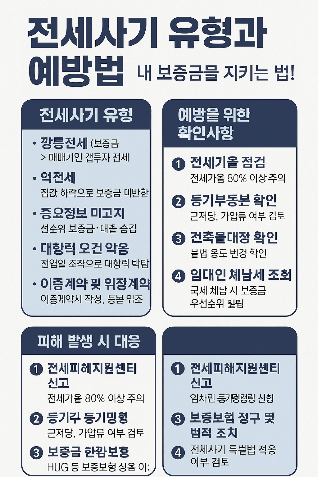 내 보증금 지키는 방법