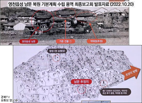 영천읍성 남문 복원 기본계획 수립 용역 최종보고회 발표 자료 (2022.10.20)