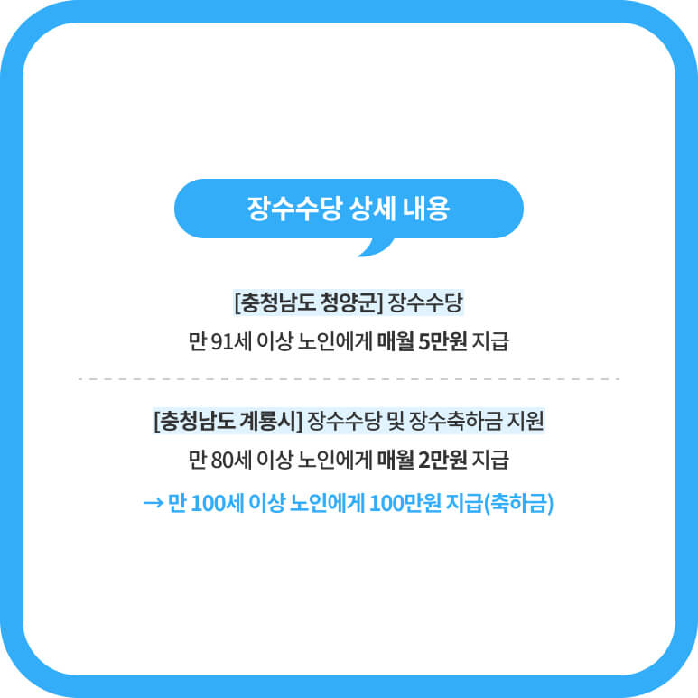 장수 수당
