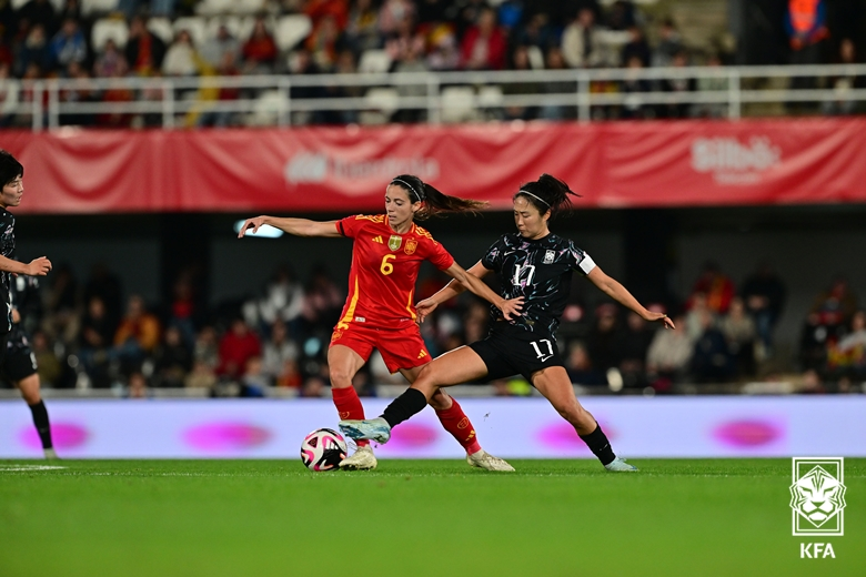 여자 축구 대표팀 스페인전 친선 경기 결과 오대영 신상우 감독 다음 경기 캐나다전 중계 일정
