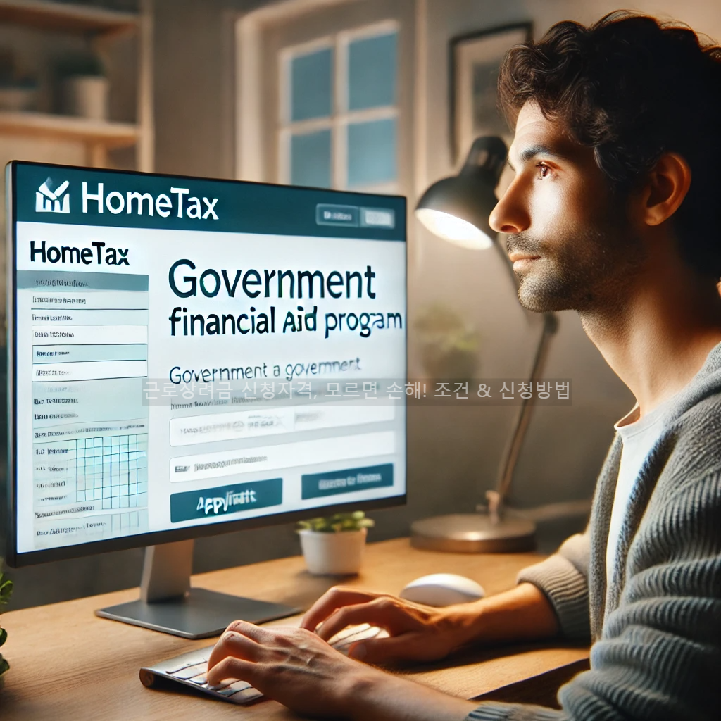 근로장려금 신청자격, 모르면 손해! 조건 & 신청방법