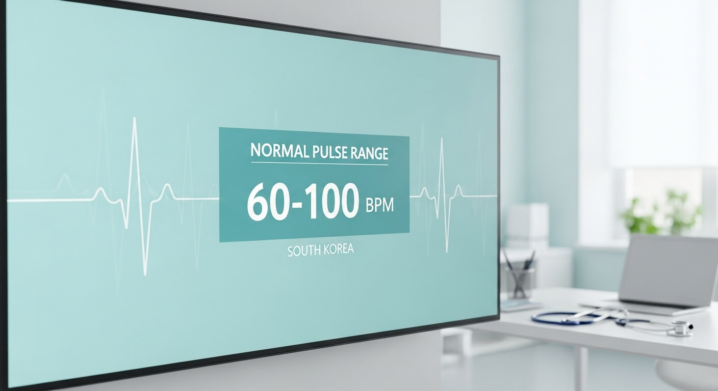 맥박 정상범위