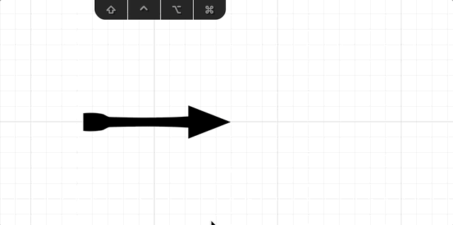 폭 도구로 만든 모양 획 패널 속성에 저장하기