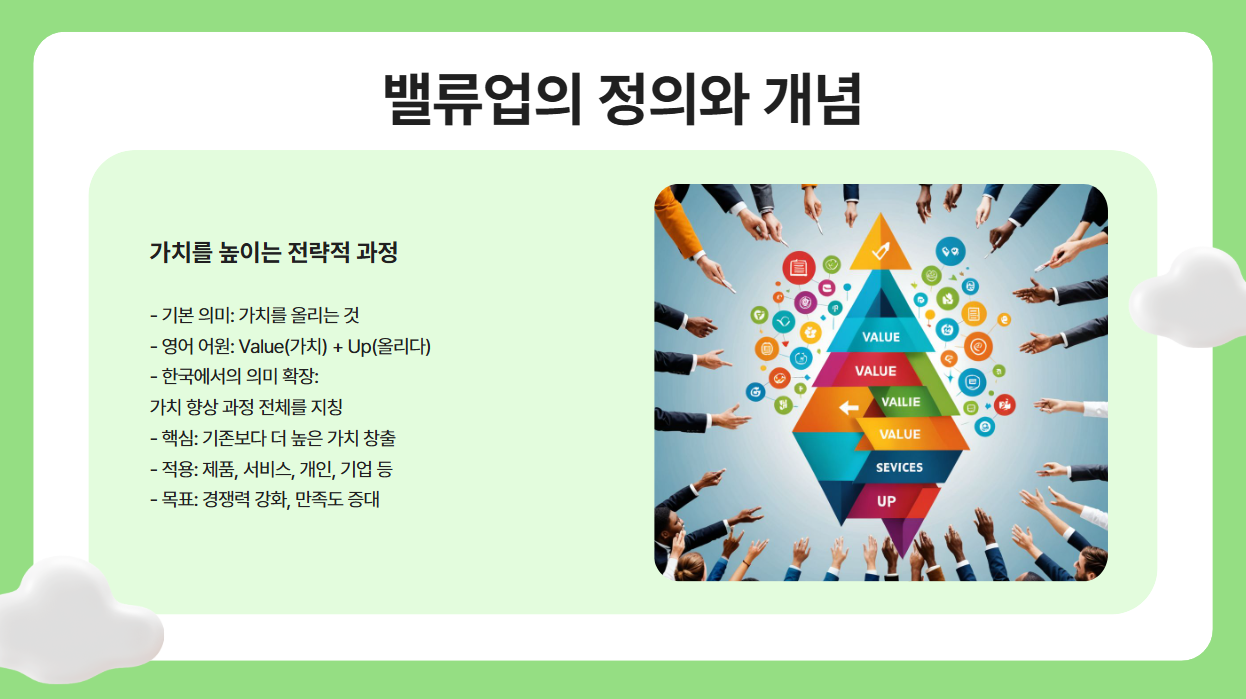 밸류업(Value-Up)의 어원과 개념