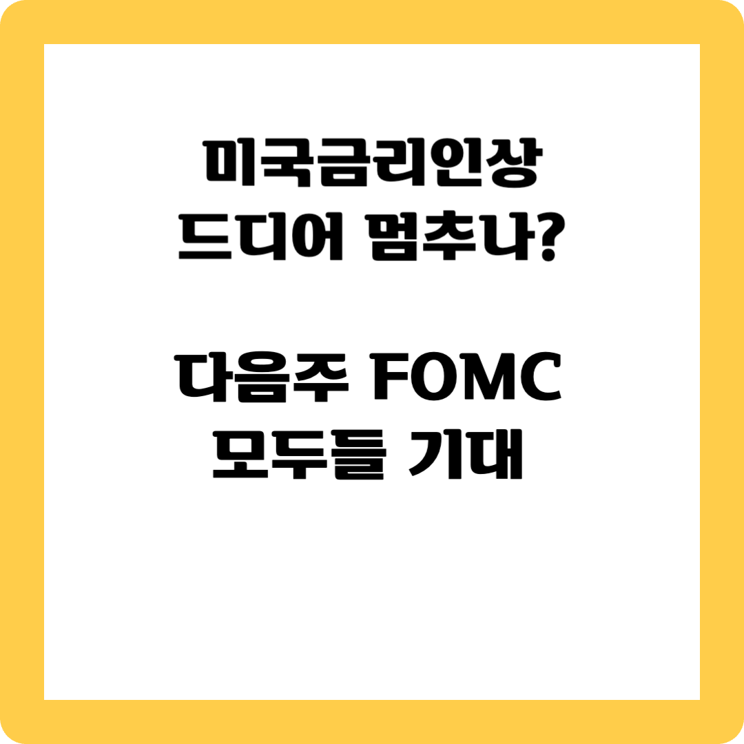 미국금리인하