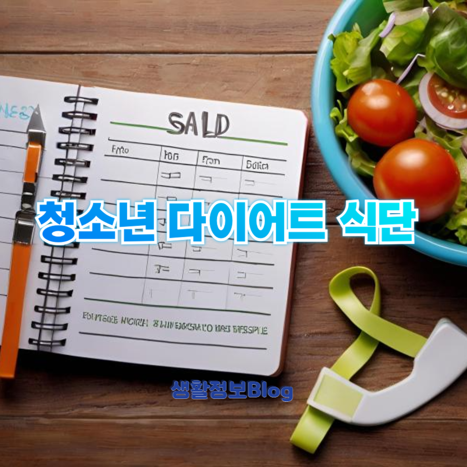 청소년 다이어트 식단