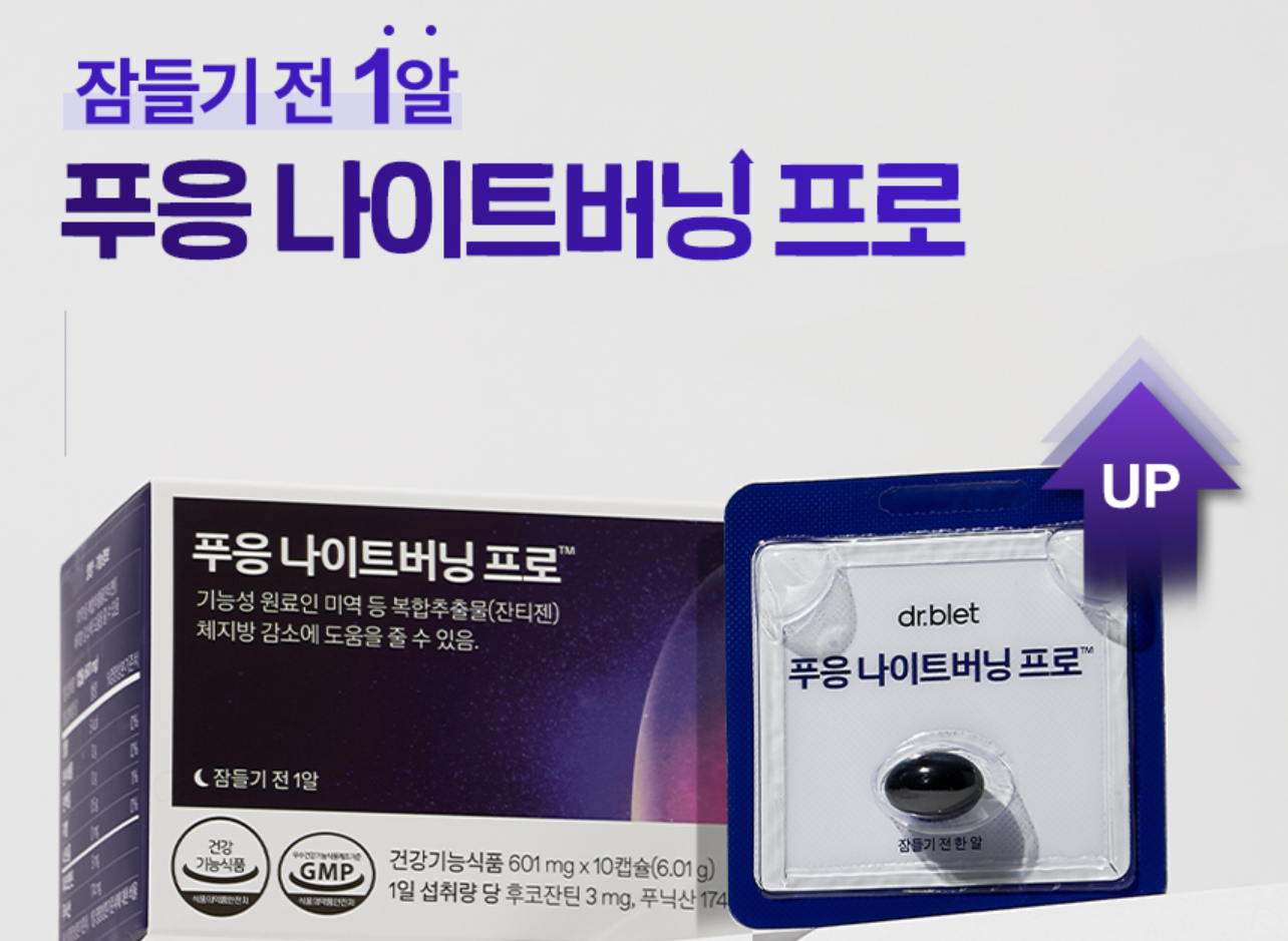 푸응 나이트버닝 다이어트