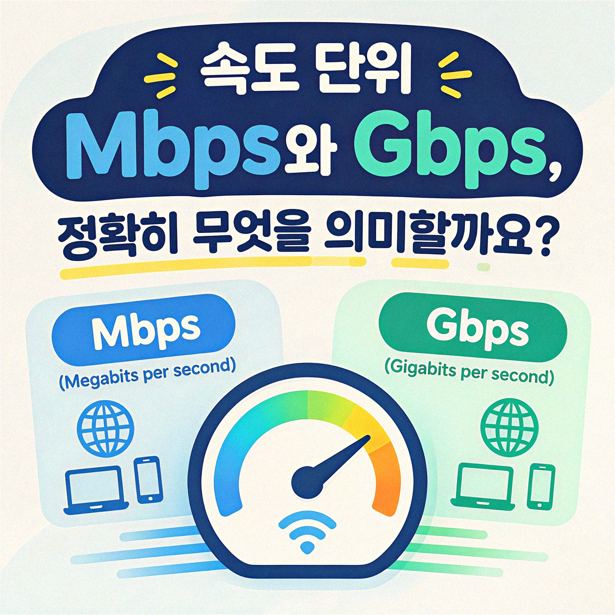 인터넷 속도 100M, 500M, 1G 어떤 걸 써야 할까?