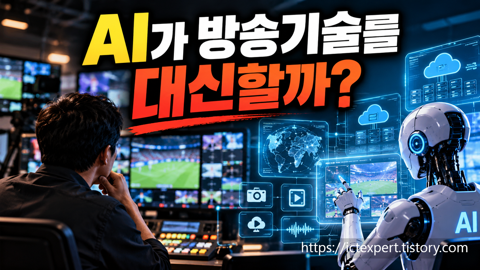 AI 방송 엔지니어 등장, 방송기술인의 역할 표지 사진