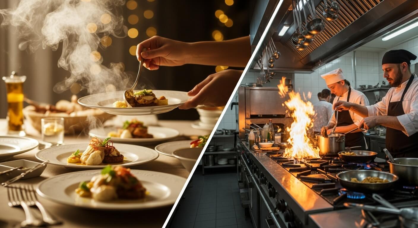 감성 중심 vs 리얼 중심 요리 영화 비교 관련 사진