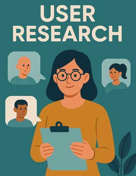 사용자 리서치 가상 이미지