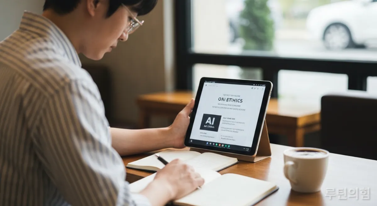 AI 시대에 온라인 강의를 통해 자기주도 학습하는 한국인