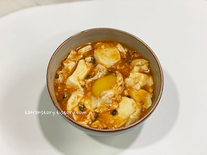짬뽕순두부찌개