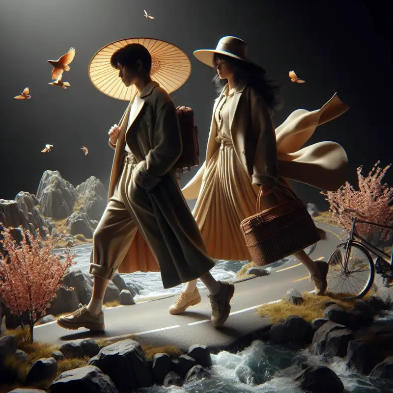 4월-가볼만한곳-국내여행지-꽃구경하는-커플의-모습