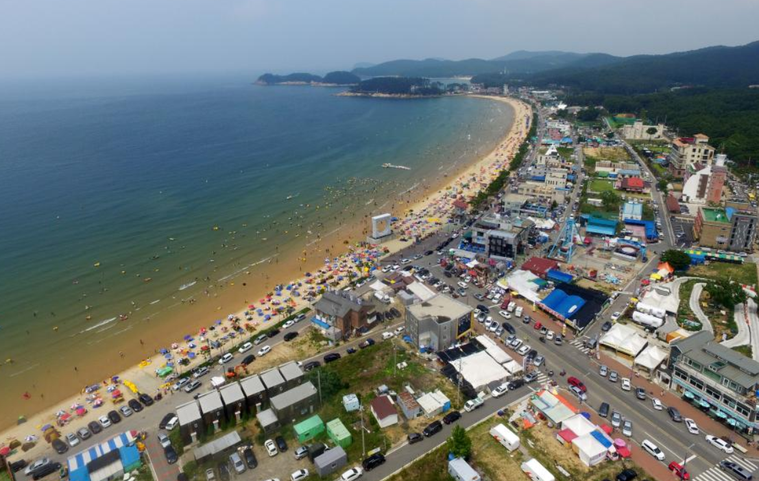 태안만리포해수욕장