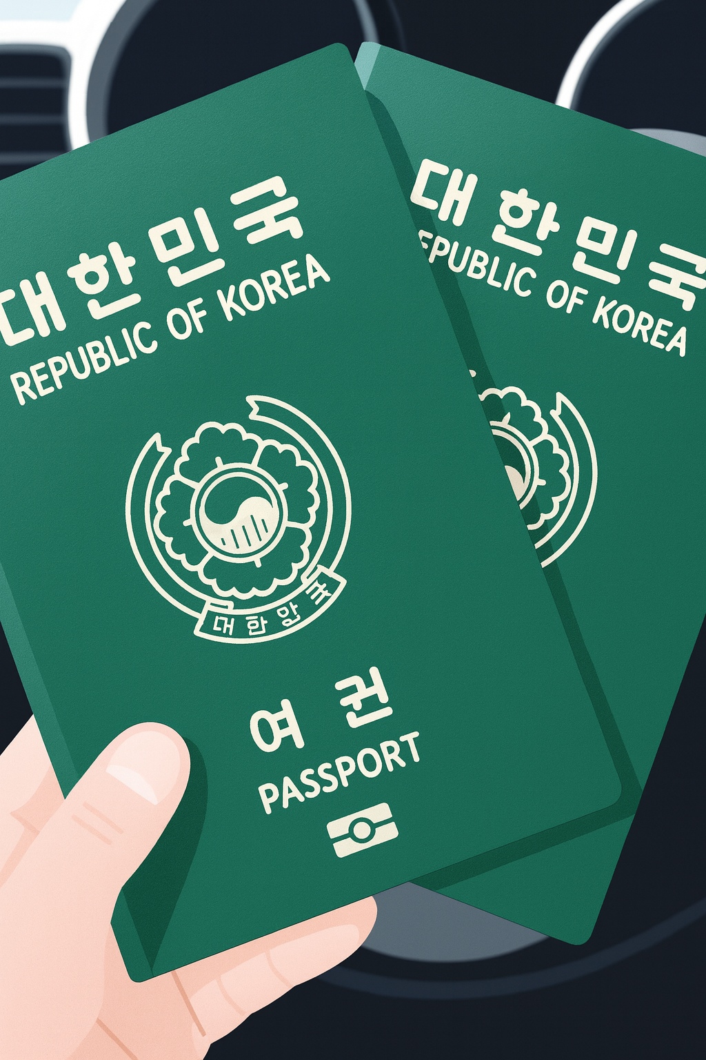 여권 재발급 신청